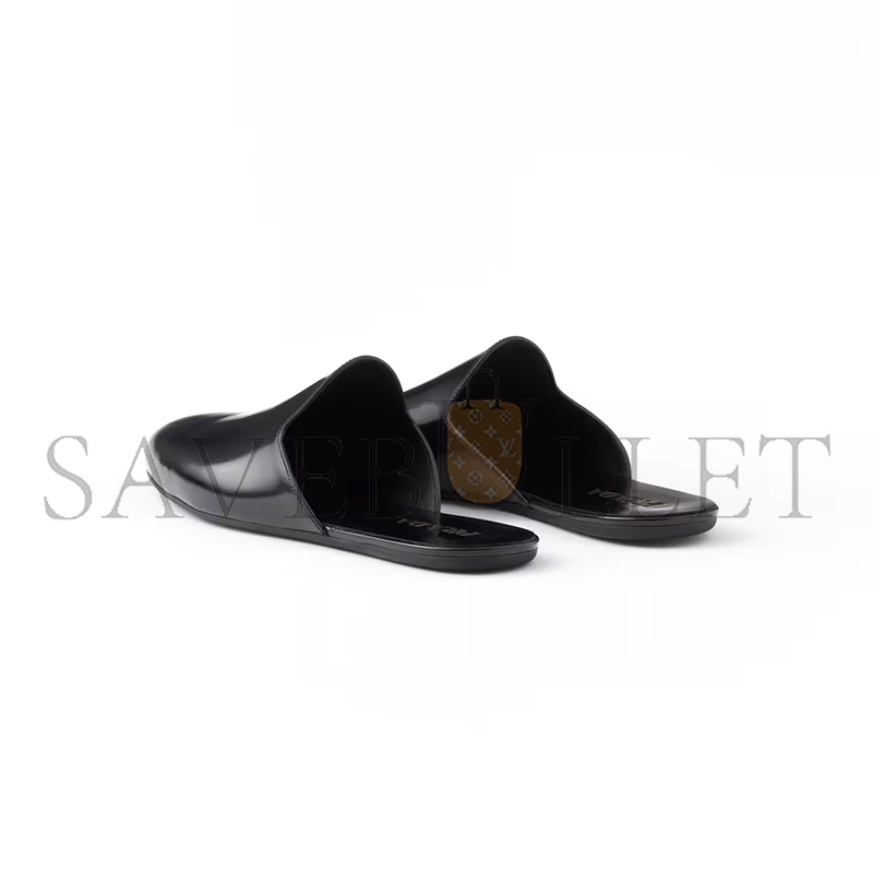 Pra*a brushed leather slippers 2s2986